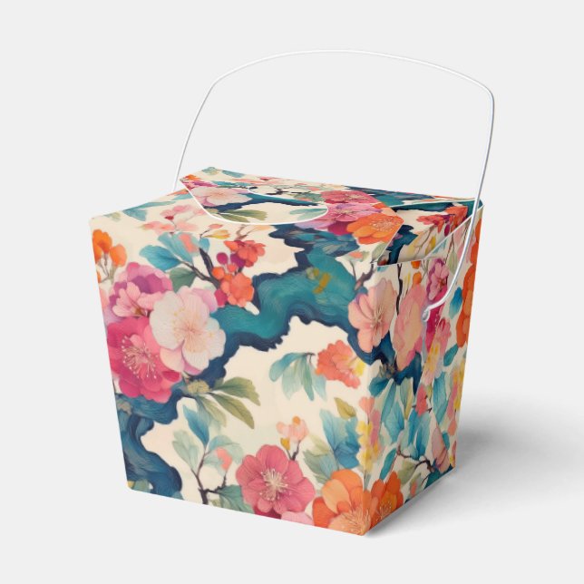 Tecido Kimono japonês chamado caixa Favor (Frente)