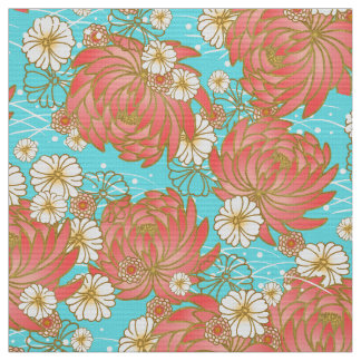 Tecido kimono padrão japonês
