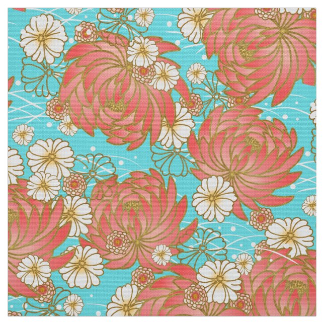 Tecido kimono padrão japonês (Modelo)