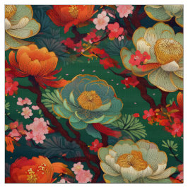 Tecido kimono padrão japonês