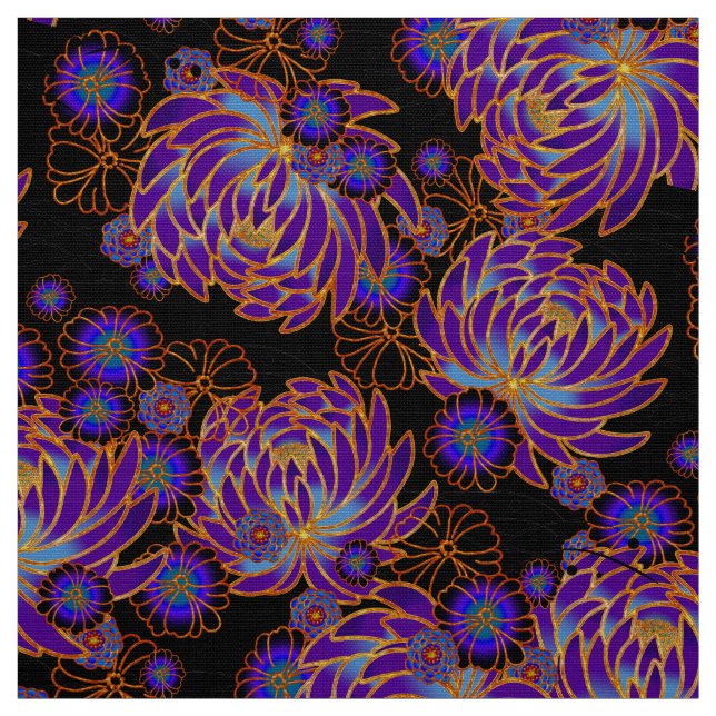 Tecido kimono padrão japonês (Modelo)