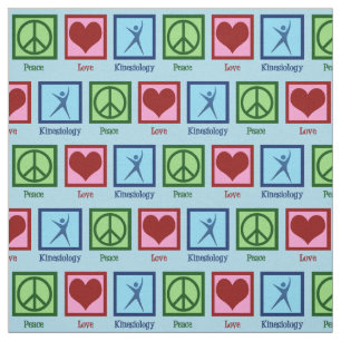 Tecido Kinesiologista Peace Love Kinesiology