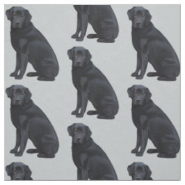 Tecido Labrador retriever preto