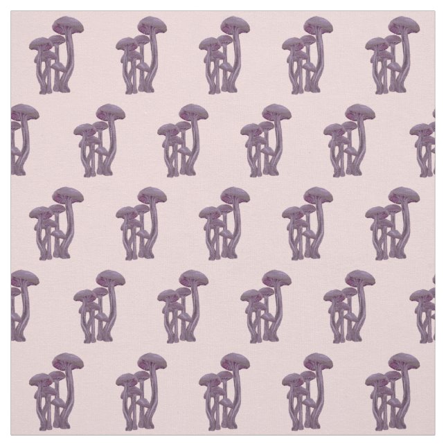 Tecido Laccaria Mushroom - (Modelo)