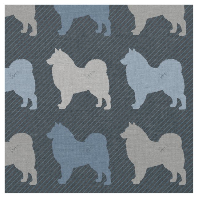 Tecido Lapphund Finlandês (Detalhe)