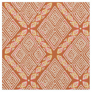 Tecido Laranja Diamante Forma Lama Lama Inspirada