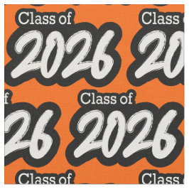 Tecido Laranja-Escova-Laranja Classe de 2026