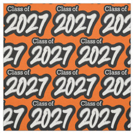 Tecido Laranja-Escova-Laranja Classe de 2027