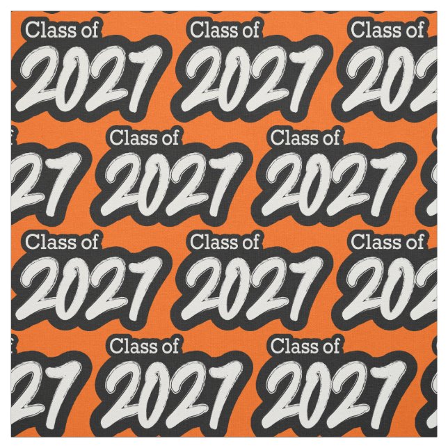 Tecido Laranja-Escova-Laranja Classe de 2027 (Modelo)