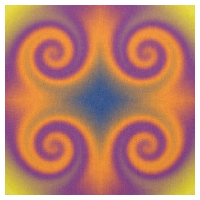 Tecido Laranja roxa Groovy (Modelo)