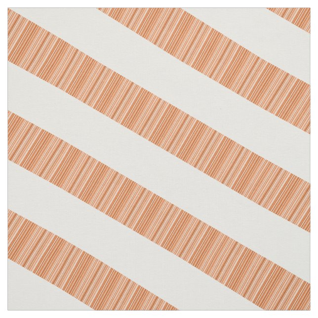 Tecido Laranja White Diagonal Modern Strips (Modelo)