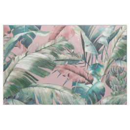 Tecido Largo Banana Leaf, da Vintage de 1950