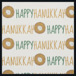 Tecido Latkes Feliz Hanukkah Chanukah Feriados Judeus<br><div class="desc">Design apresenta um marcador original ilustrativo de uma deliciosa panqueca de batata latke revestida com creme azedo, um grampeador na cozinha judaica. Ideal para artesanato e decoração de Hanukkah. Esse design de lats também está disponível em outros produtos. Muitos designs adicionais estão também disponíveis neste compro! Não vê o que...</div>