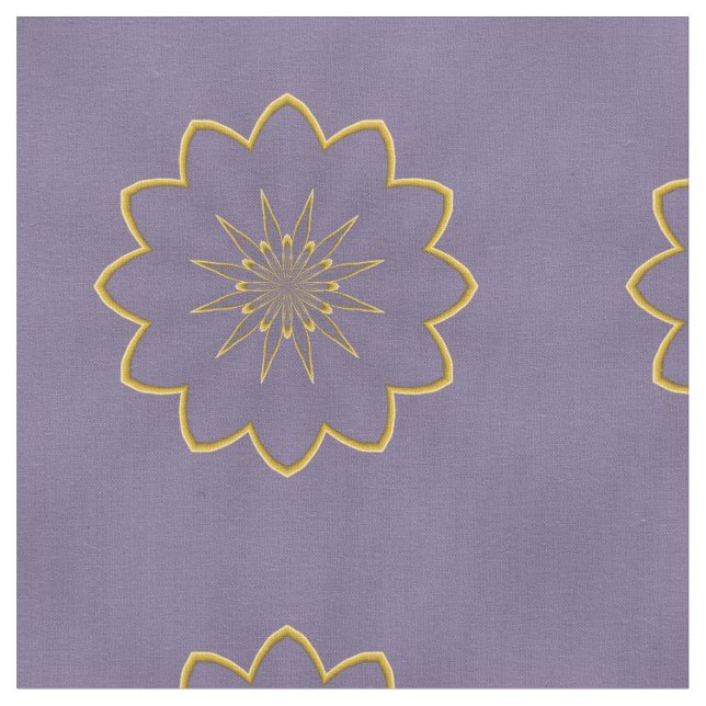 Tecido Lavanda e Dourado (Detalhe)