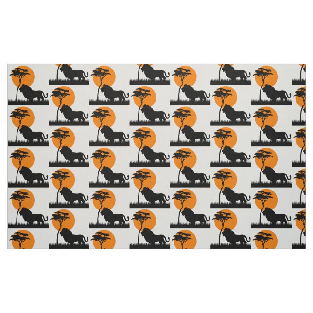Tecido Leão (Fat Quarter)