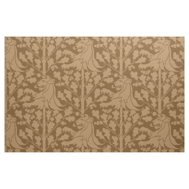Tecido Leão e Oka, Caramelo Queimado (Fat Quarter)