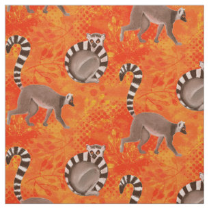 Tecido Lemur de Malgaxe