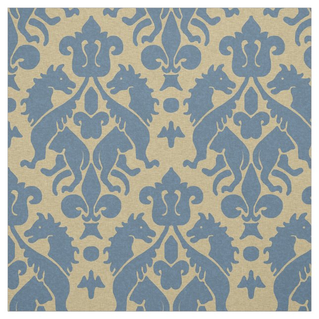 Tecido Leões Winged (Modelo)