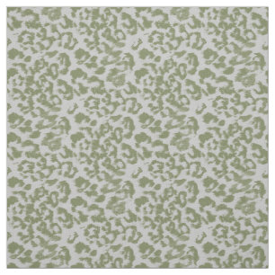Tecido Leopardo manchado cinza oliva