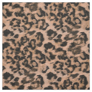 Tecido Leopardo - manchas impressão de impressão de ani