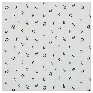 Tecido Letras