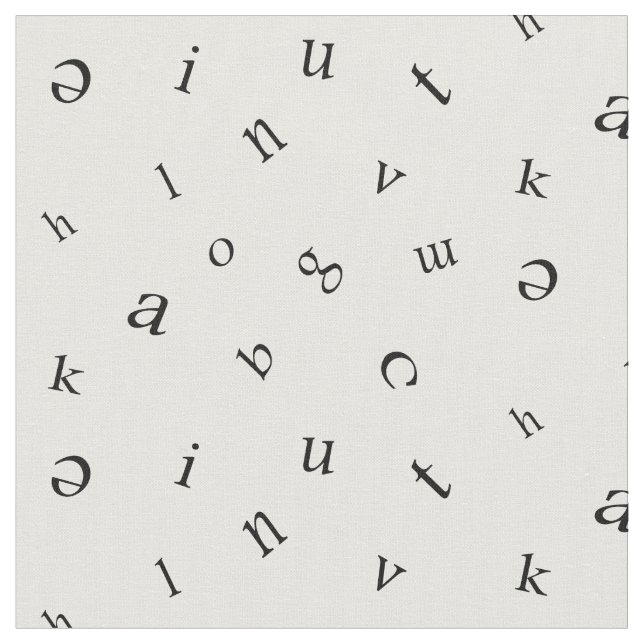 Tecido Letras (Detalhe)
