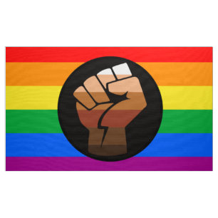 Tecido LGBTQ PRIDE (POC Fist Pride)