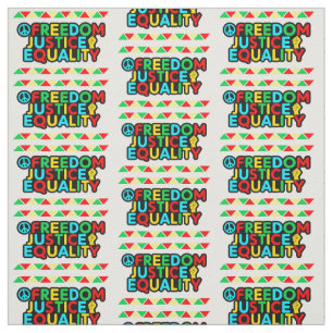 Tecido Liberdade Justiça Igualdade Paz Junta