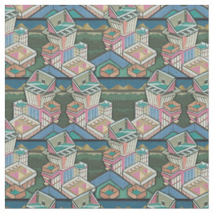 Tecido Licorice atribui colagem 3D no suede