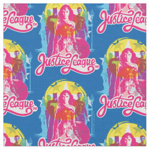 Tecido Liga da Justiça   Grupo Retro e Pop de Logotipo