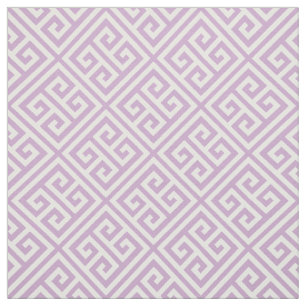 Tecido Lilac Roxo Chave Grega