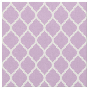 Tecido Lilac Roxo Quatrefoil