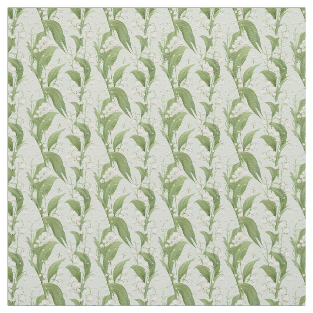 Tecido Lily of the Valley Botanical Elegance (Modelo)