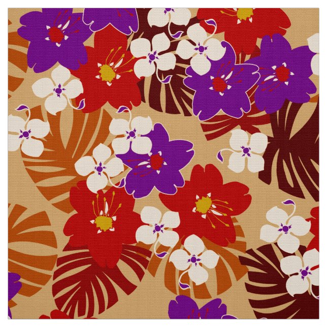 Tecido Limahuli Garden Vintage havaiano (Modelo)