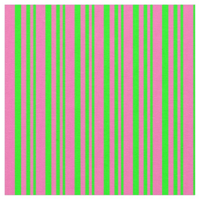 Tecido Limão e padrão rosa-quente das faixas (Detalhe)