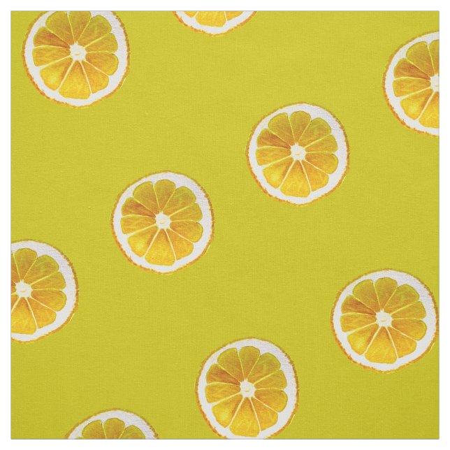 Tecido Limão - kitsch amarelo do pop art (Modelo)