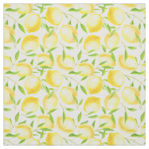 Tecido Limões e design