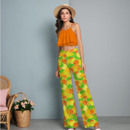 Tecido Limões, limões e laranjas