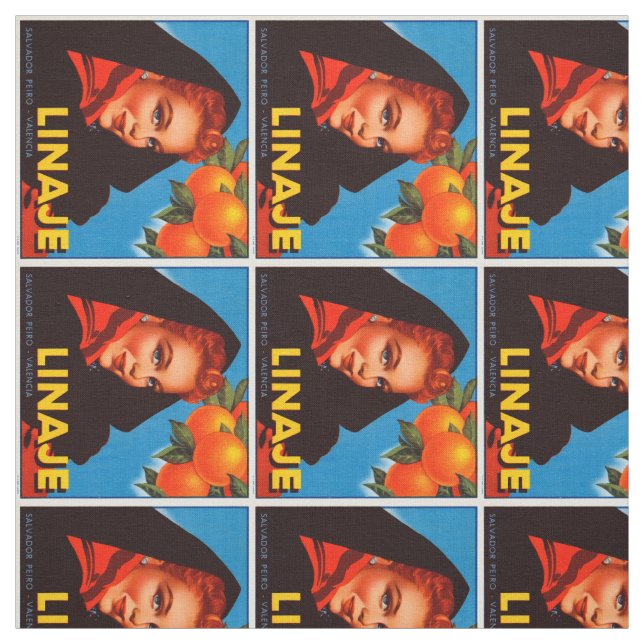 Tecido Linaje Citrus (Modelo)