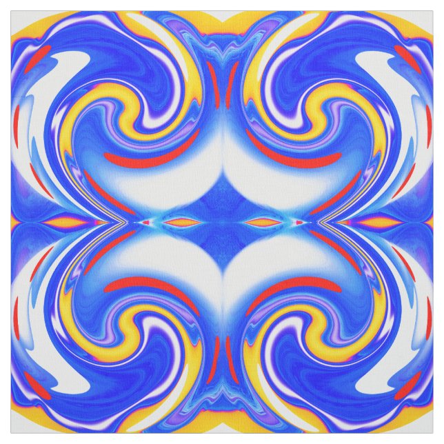 Tecido Linda moda azul (Modelo)