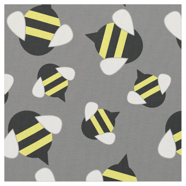 Tecido Lindos insetos abelhas Bebê Berçário Bugs Insetos (Detalhe)