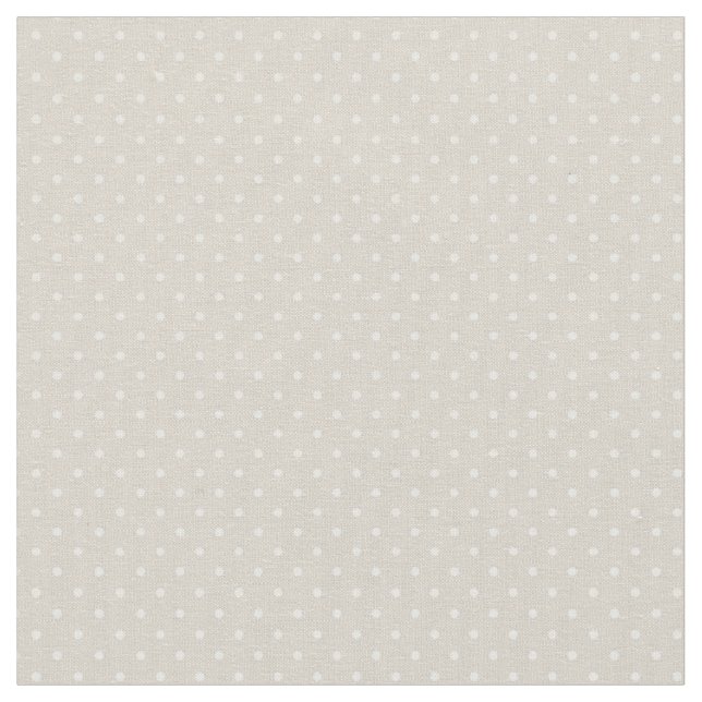 Tecido Linen Beige Pequenos Pontos (Detalhe)