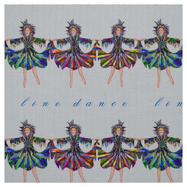 Tecido linha dança (Modelo)