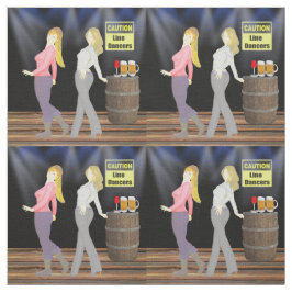 Tecido Linha mulheres da dança com sinal 4,5" do cuidado