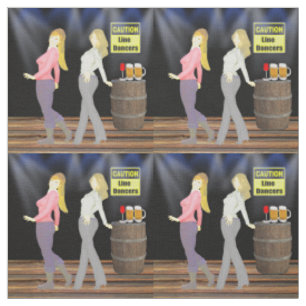 Tecido Linha mulheres da dança com sinal 4,5" do cuidado