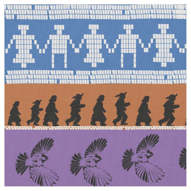 Tecido Linhas Cherokee (Detalhe)