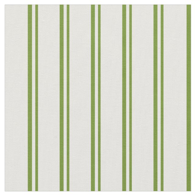 Tecido Linhas Coloridas de Creme Verde e Mint (Detalhe)