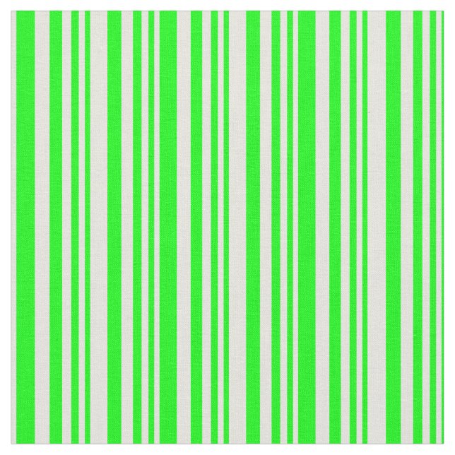 Tecido Linhas Coloridas de limão e bege (Detalhe)