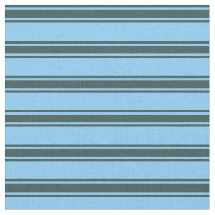 Tecido Linhas de Cinza Azul e Escuro do Céu Claro