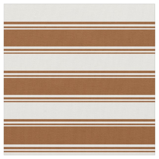 Tecido Linhas de Creme Castanho e Mint (Detalhe)